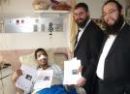 Chabad at the Hospitals with Victims of the War