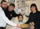 Chabad Gives Laptops to Hospitalized Soldiers