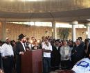 Chabad Represntatives at the funeral of Yocheved Orpaz 