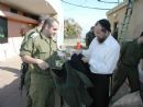 Chabad Provides Winter Coats for the Soldiers 
