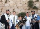 CTVP HOSTS TWIN BAR MITZVAH CELEBRATION BY THE KOTEL 